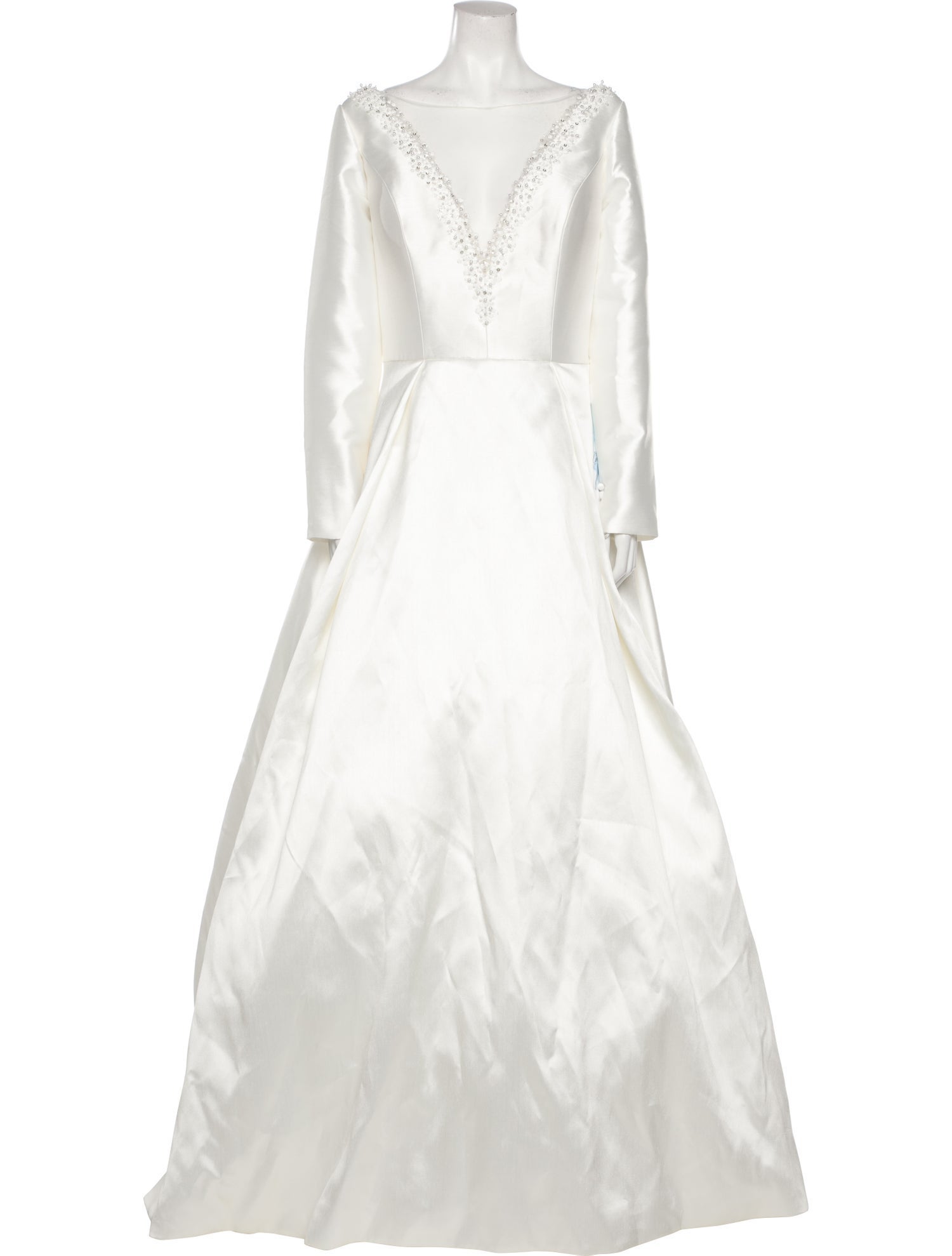 Pronovias Silk Long Dress